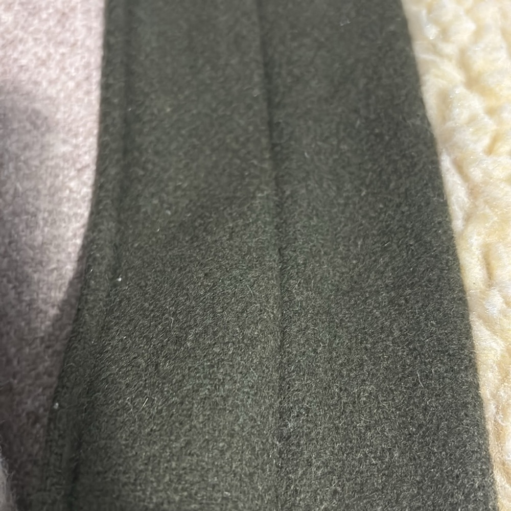 Vtg Town & Country by Gordon & Ferguson Wool Blend w/ Sherpa BomberJacket Mens M - Picture 13 of 13